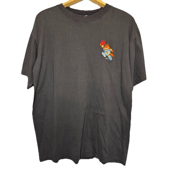 1980 Blitzz Studios Garfield Embroidered T-Shirt, Large Single Stitch Vintage - Picture 1 of 8